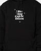 Broken Promises Wishful Thinking Hoodie Black