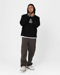 Broken Promises Wishful Thinking Hoodie Black