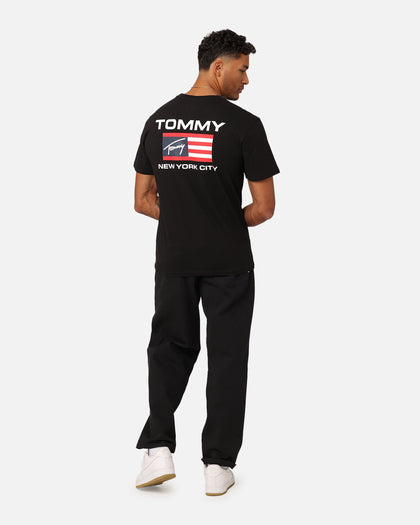 Tommy Jeans Classic Athletic Flag T-Shirt Black