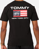 Tommy Jeans Classic Athletic Flag T-Shirt Black