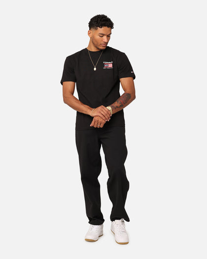 Tommy Jeans Classic Athletic Flag T-Shirt Black