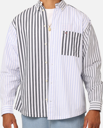 Tommy Jeans Oversized Stripe Mix Shirt June Iris Stripe