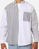Tommy Jeans Oversized Stripe Mix Shirt June Iris Stripe