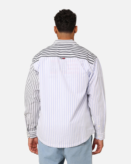 Tommy Jeans Oversized Stripe Mix Shirt June Iris Stripe