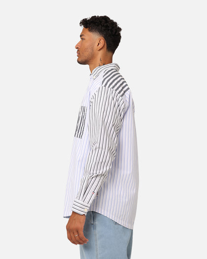 Tommy Jeans Oversized Stripe Mix Shirt June Iris Stripe