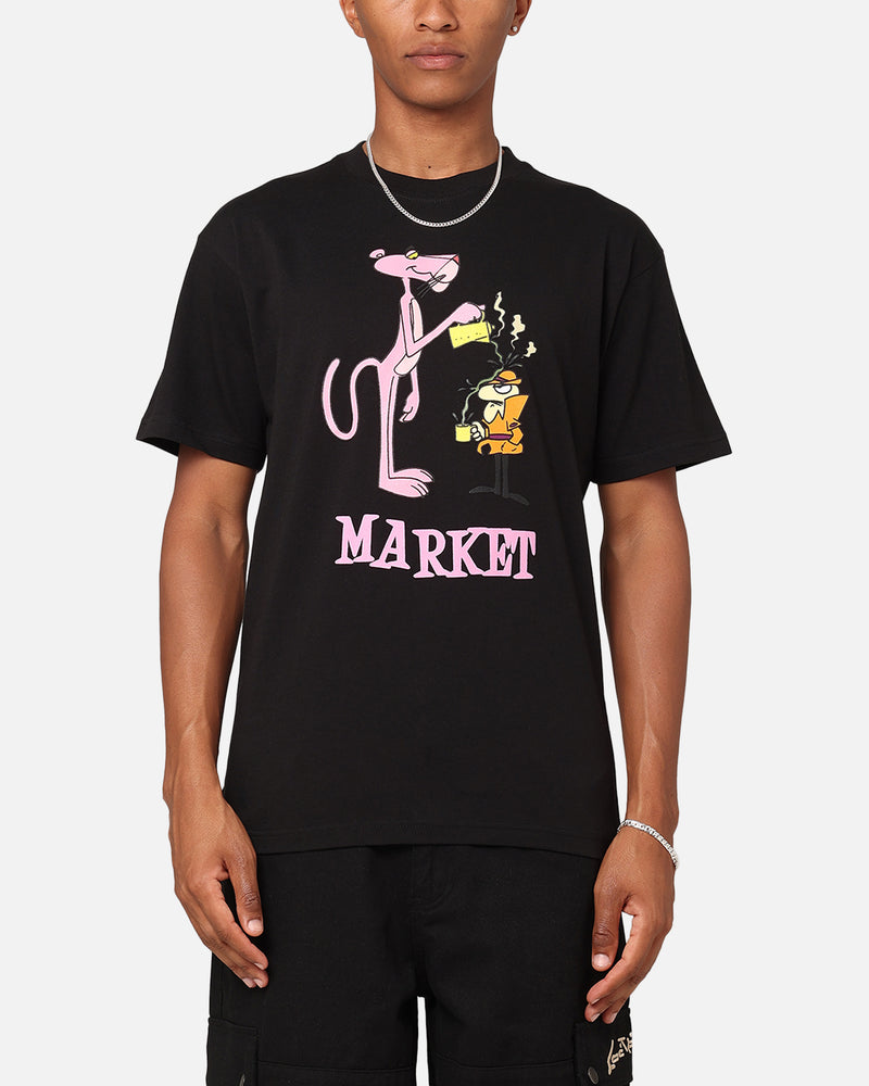Market Pink Panther Pourover T-Shirt Black