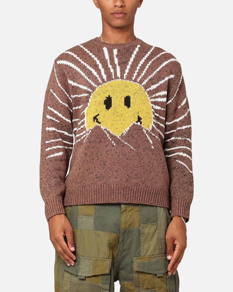 Market X Smiley Sunrise Sweater Acorn