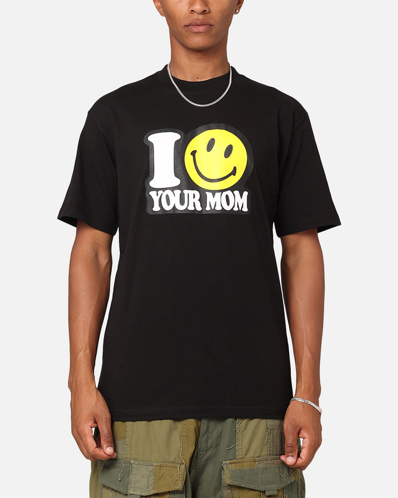 Market X Smiley Your Mom T-Shirt Black