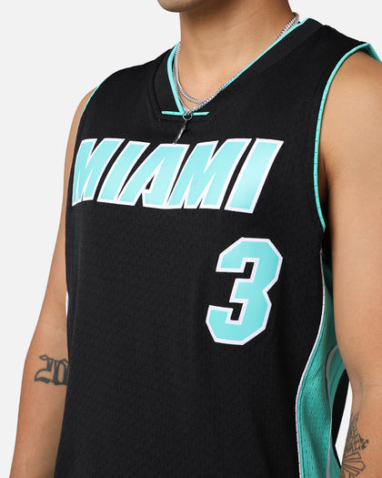Mitchell & Ness Miami Heat Dwyane Wade '12-13 Swingman Jersey Black/Ice Blue