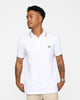 Fred Perry Twin Tipped Polo Shirt White/Silky Peach/Uniform Green
