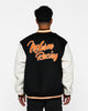 Mitchell & Ness X McLaren Racing Varsity Jacket Black/Cream