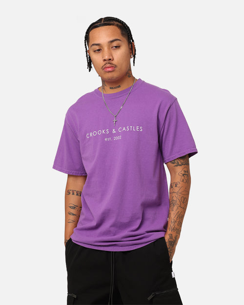 Crooks & Castles Millenium T-Shirt Purple