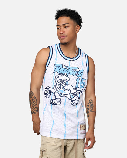 Mitchell & Ness Toronto Raptors Vince Carter 1998-99 College Twist Swing Jersey White/Light Blue
