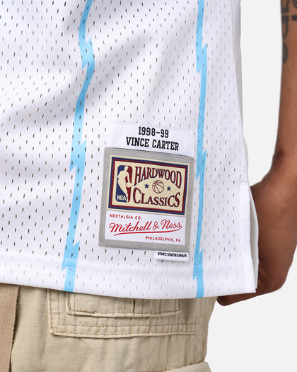 Mitchell & Ness Toronto Raptors Vince Carter 1998-99 College Twist Swing Jersey White/Light Blue