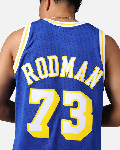 Mitchell & Ness Los Angeles Lakers Dennis Rodman 1998-99 College Twist Swing Jersey Blue/Yellow