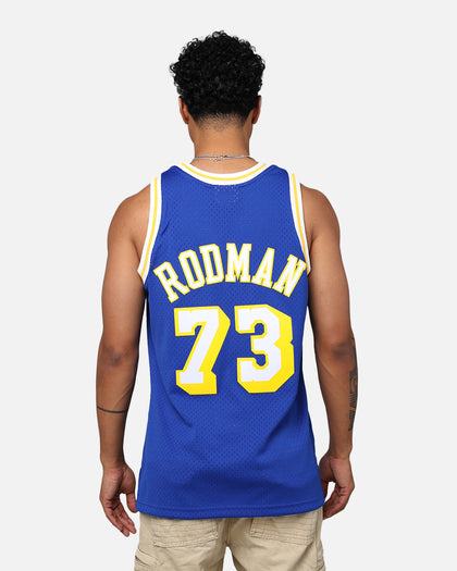 Mitchell & Ness Los Angeles Lakers Dennis Rodman 1998-99 College Twist Swing Jersey Blue/Yellow