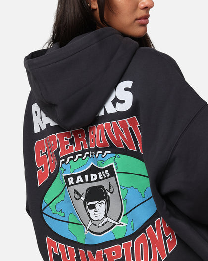 Mitchell & Ness Los Angeles Raiders Super Bowl World Hoodie Faded Black