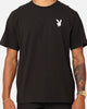 Playboy Playboy Logo Lockup T-Shirt Black