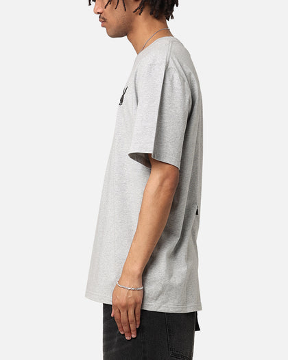 Playboy Logo Lockup T-Shirt Grey Marle