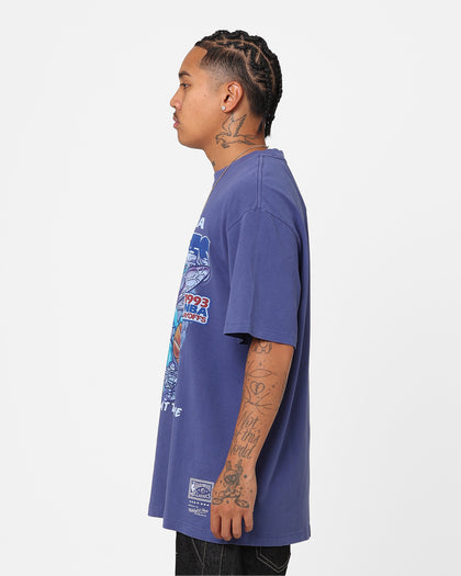 Mitchell & Ness Charlotte Hornets 1993 Playoffs T-Shirt Hornets Purple