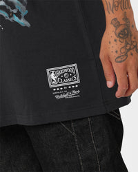 Mitchell & Ness Charlotte Hornets About To Explode T-Shirt Faded Black