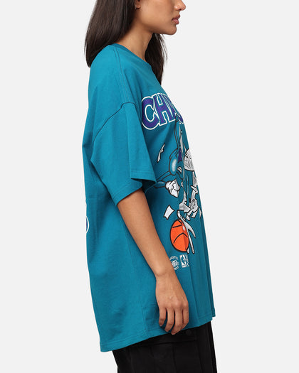 Mitchell & Ness Charlotte Hornets Break Free T-Shirt Hornets Teal