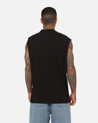 Mitchell & Ness Los Angeles Lakers Shaquille O'Neal Brush Off Muscle T-Shirt Black
