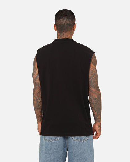 Mitchell & Ness Los Angeles Lakers Shaquille O'Neal Brush Off Muscle T-Shirt Black