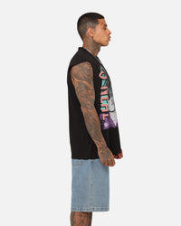 Mitchell & Ness Los Angeles Lakers Shaquille O'Neal Brush Off Muscle T-Shirt Black