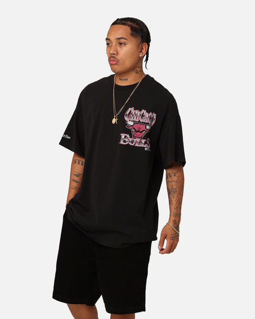 Mitchell & Ness Chicago Bulls Grafitti T-Shirt Black
