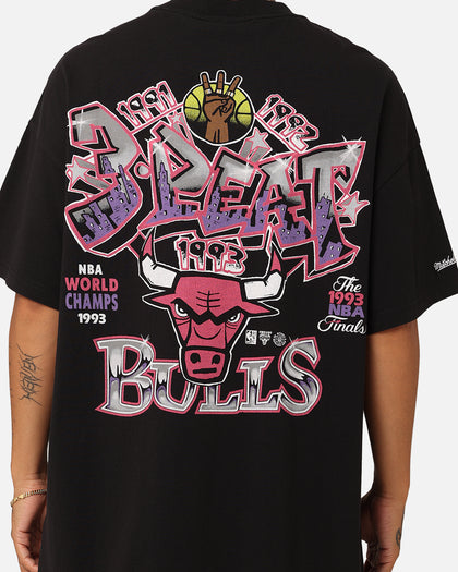 Mitchell & Ness Chicago Bulls Grafitti T-Shirt Black