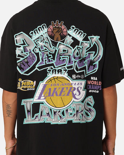 Mitchell & Ness Los Angeles Lakers Graffiti T-Shirt Black