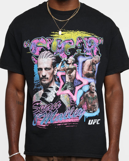 UFC By Goat Crew Sean O'Malley Sugar Spray T-Shirt Black Wash