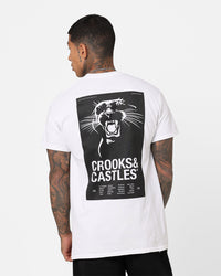 Crooks & Castles Trouble Maker T-Shirt White