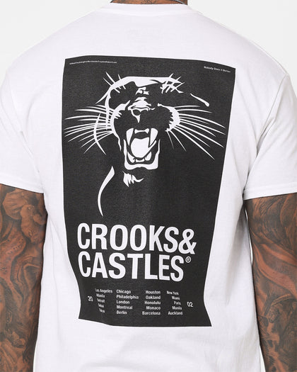 Crooks & Castles Trouble Maker T-Shirt White