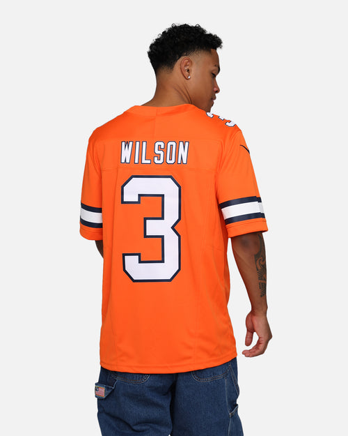 Nike Denver Broncos Russell Wilson #3 Limited Jersey Brilliant Orange