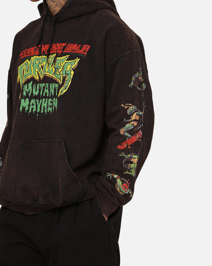 Goat Crew X Teenage Mutant Ninja Turtles Mutant Mayhem Vintage Hoodie Black