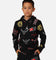 Jordan Kids' Essentials AOP Pullover Hoodie Black