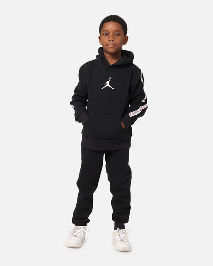 Jordan Kids' Flight MVP Fleece Pullover Hoodie Black