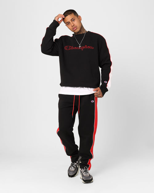 Champion Rochester City Pullover Black/Scarlet