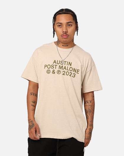 Post Malone Copyright T-Shirt Sand