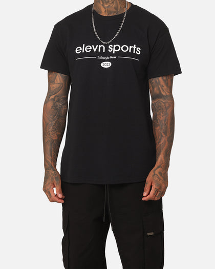 Elevn Clothing Co Lifestyle T-Shirt Black