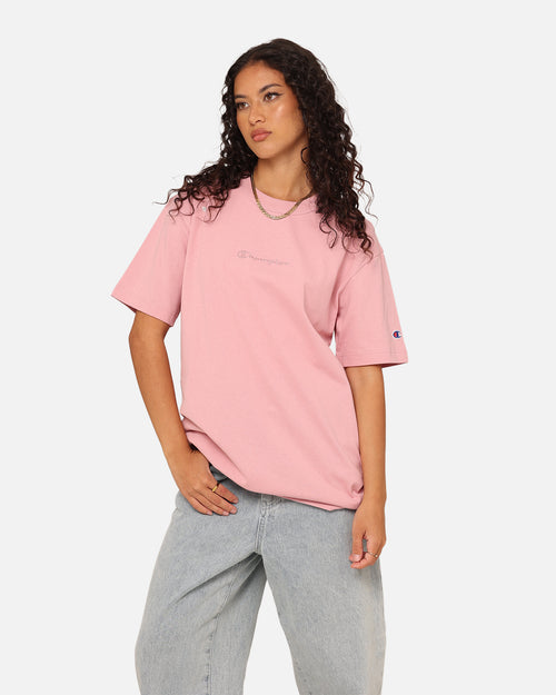 Champion Women's Heritage Oversized T-Shirt Peculiar Pink