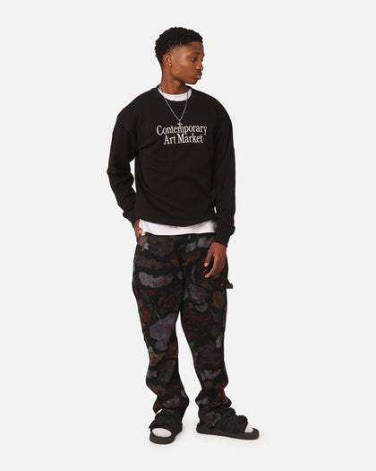 Market Contemporary Art Market Crewneck Black