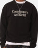 Market Contemporary Art Market Crewneck Black