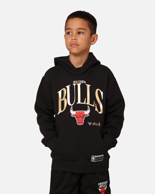 NBA Kids' Chicago Bulls Clifton Fleece Hoodie Black