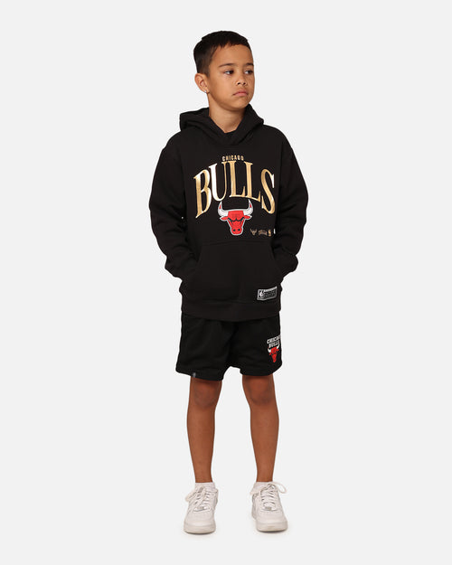 NBA Kids' Chicago Bulls Clifton Fleece Hoodie Black