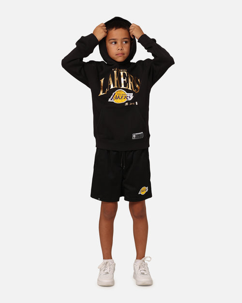 NBA Kids' Los Angeles Lakers Clifton Fleece Hoodie Black