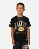 NBA Kids' Los Angeles Lakers Clifton Vintage T-Shirt Black