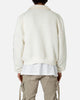 MNML Skeleton Varsity Jacket Cream